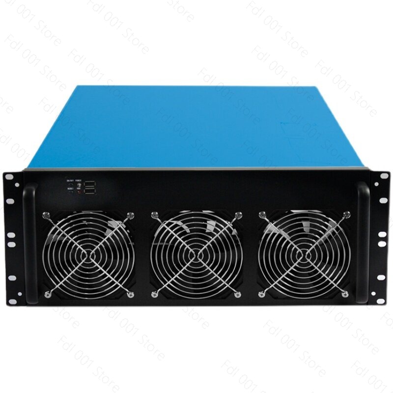 8 Gpu 4U Server Chassis - 4U multi-graphics card chassis 6/8 graphics
