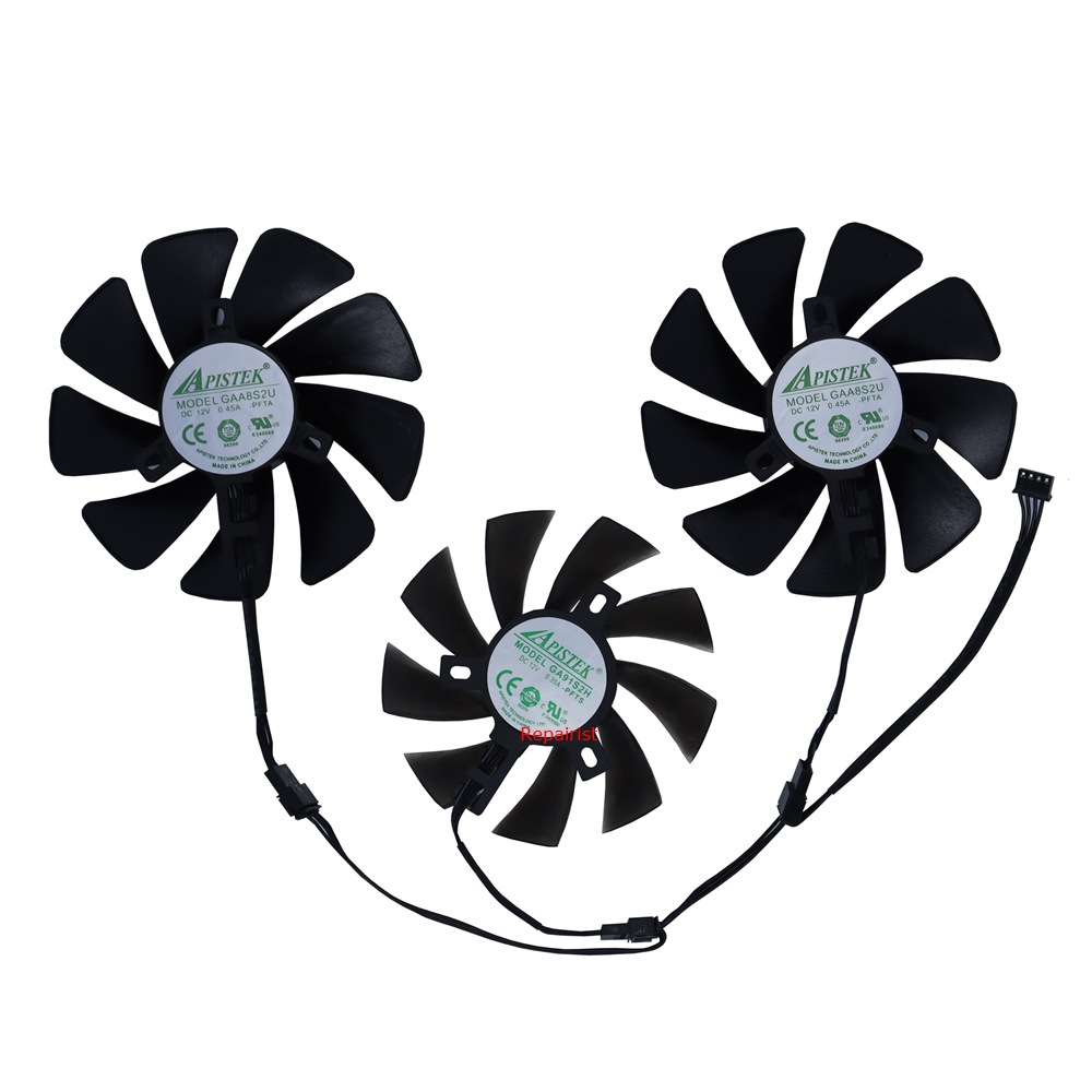 3Pcs/Set,DIY GAA8S2U GA91S2H,G - Rx 6700 Xt 12Gb Graphics Card recension och pris