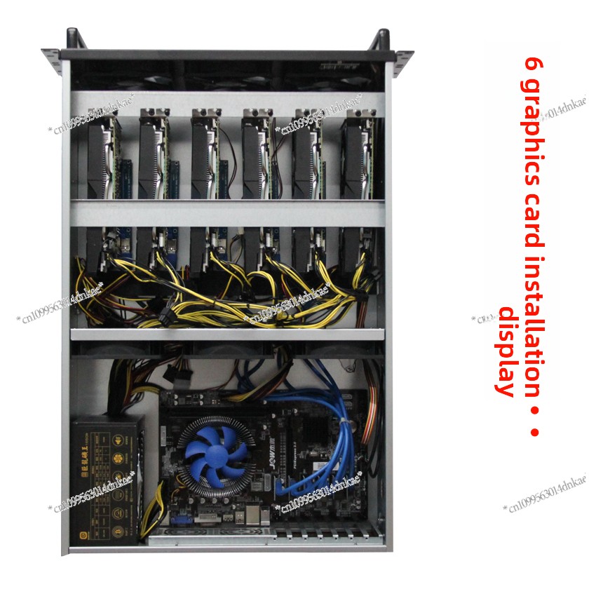 4U Multi-Graphics Card Chassis - 8 Gpu 4U Server Chassis recension och pris