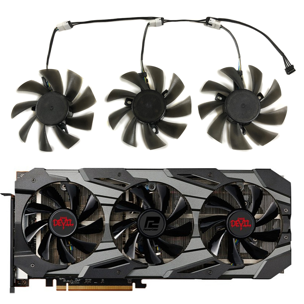 3Pcs/Set DIY T129215BU,GPU Coo - Rx 5700 Xt 8Gb Video Card recension och pris