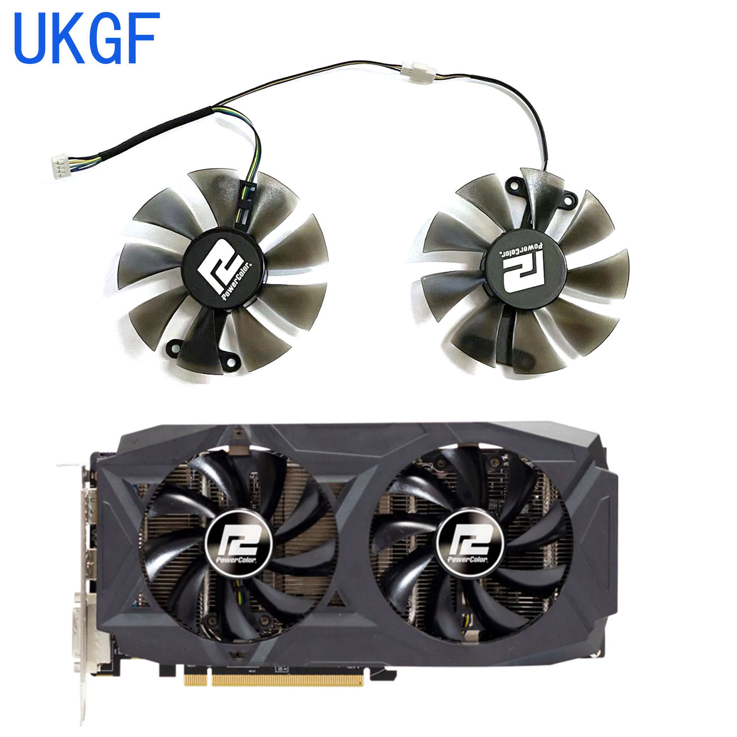 New DIY Replacement Fan 85MM 4 - Rx 580 8Gb 2048Sp Gpu recension och pris