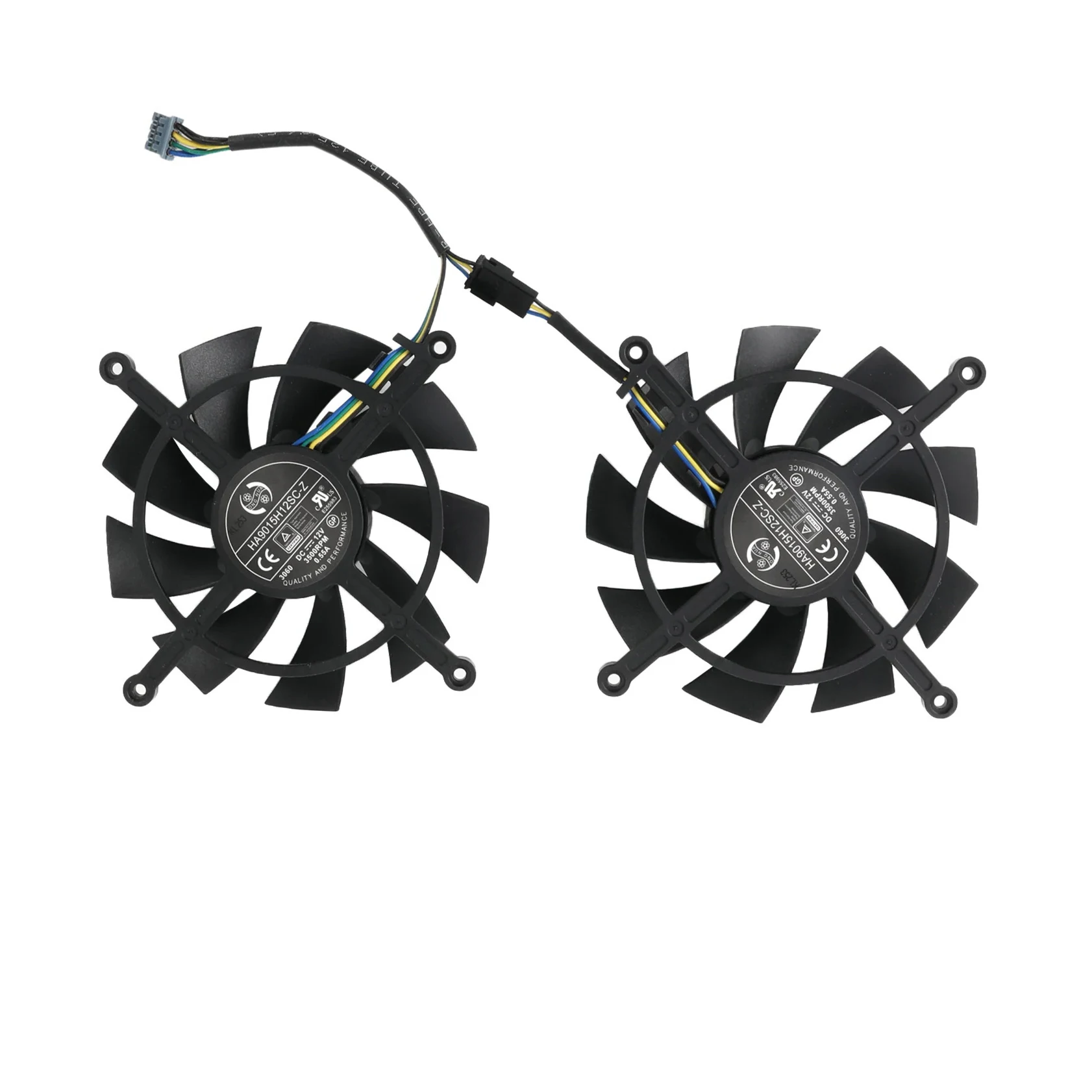 2Pcs/Set,Graphics Card Fan,HA9 - Rtx 3070 8Gb Graphics Card recension och pris