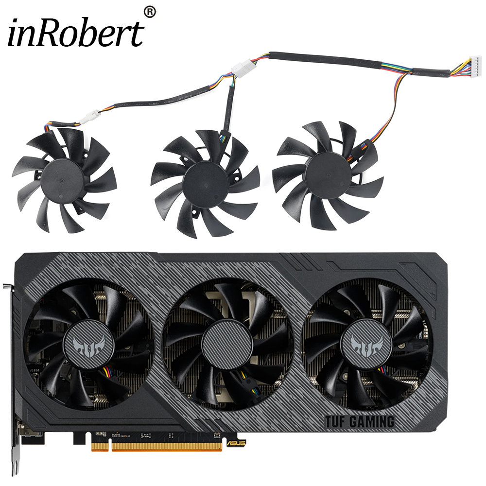 New Video Card Cooling Fans Re - Rx 5700 Xt 8Gb Video Card recension och pris