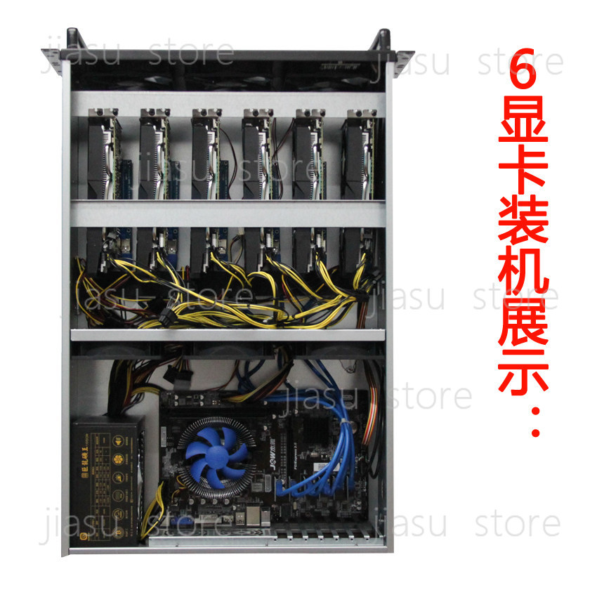 4U 6/8 GPU Multi-Graphics Card - 8 Gpu 4U Server Chassis recension och pris