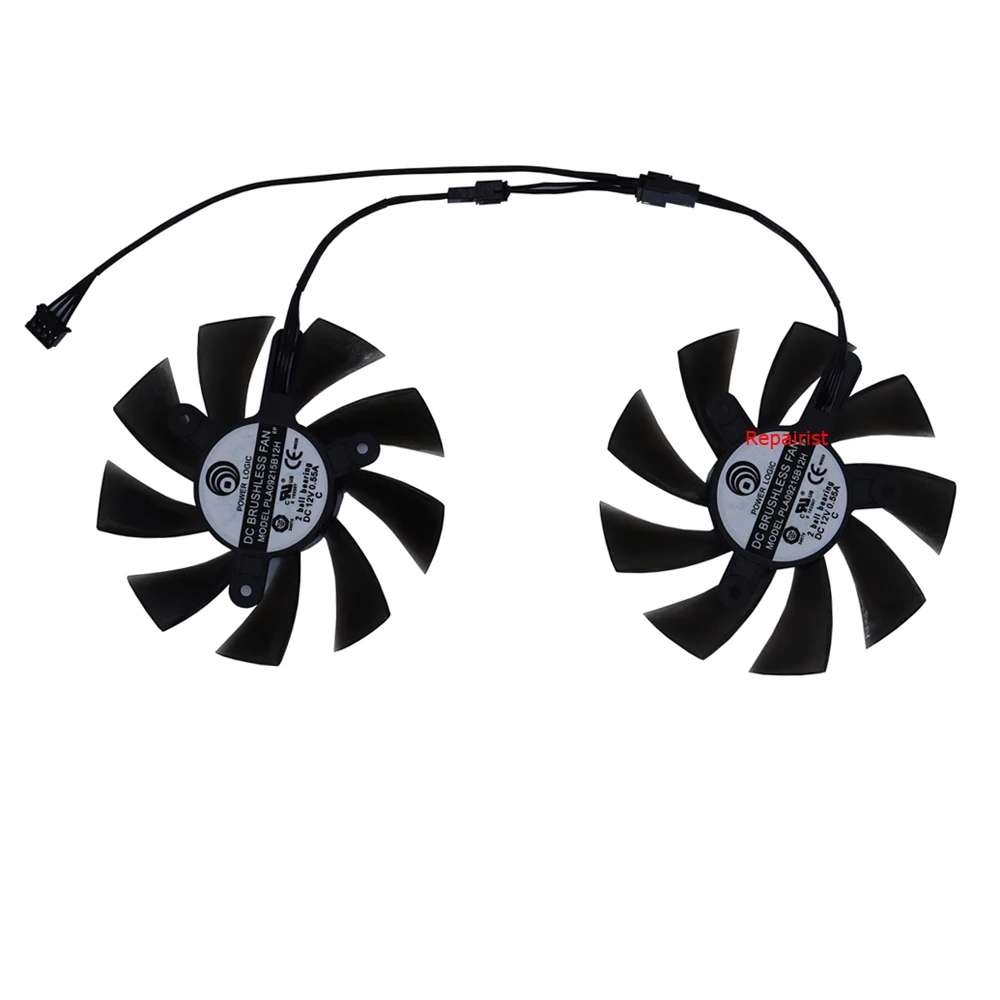 2Pcs/Set,PLA09215B12H,GPU Grap - Rx 580 8Gb 2048Sp Gpu recension och pris