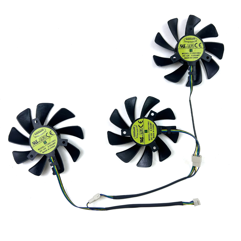 NEW Cooling Fan 4PIN T129215BU - Rx 5700 Xt 8Gb Video Card recension och pris