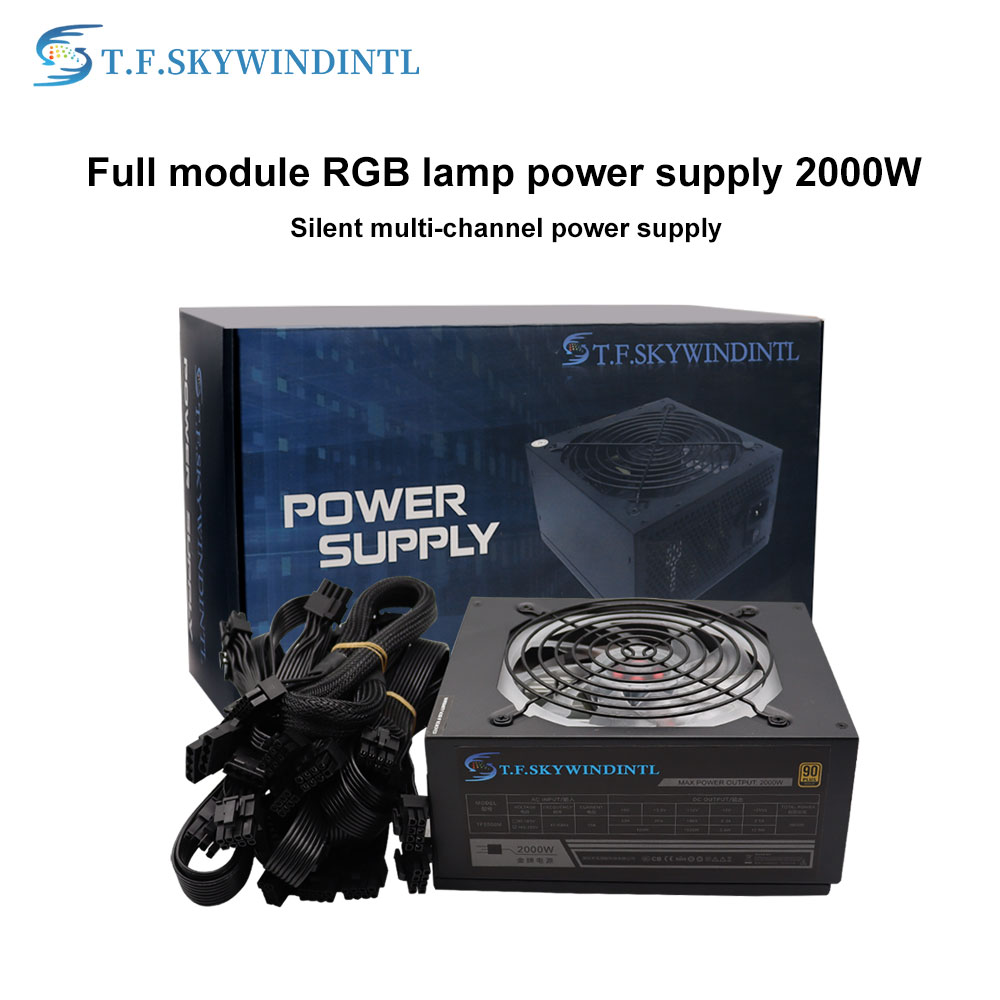 2000W RGB Full Moduler ATX Pow - 2000W Atx Mining Power Supply recension och pris