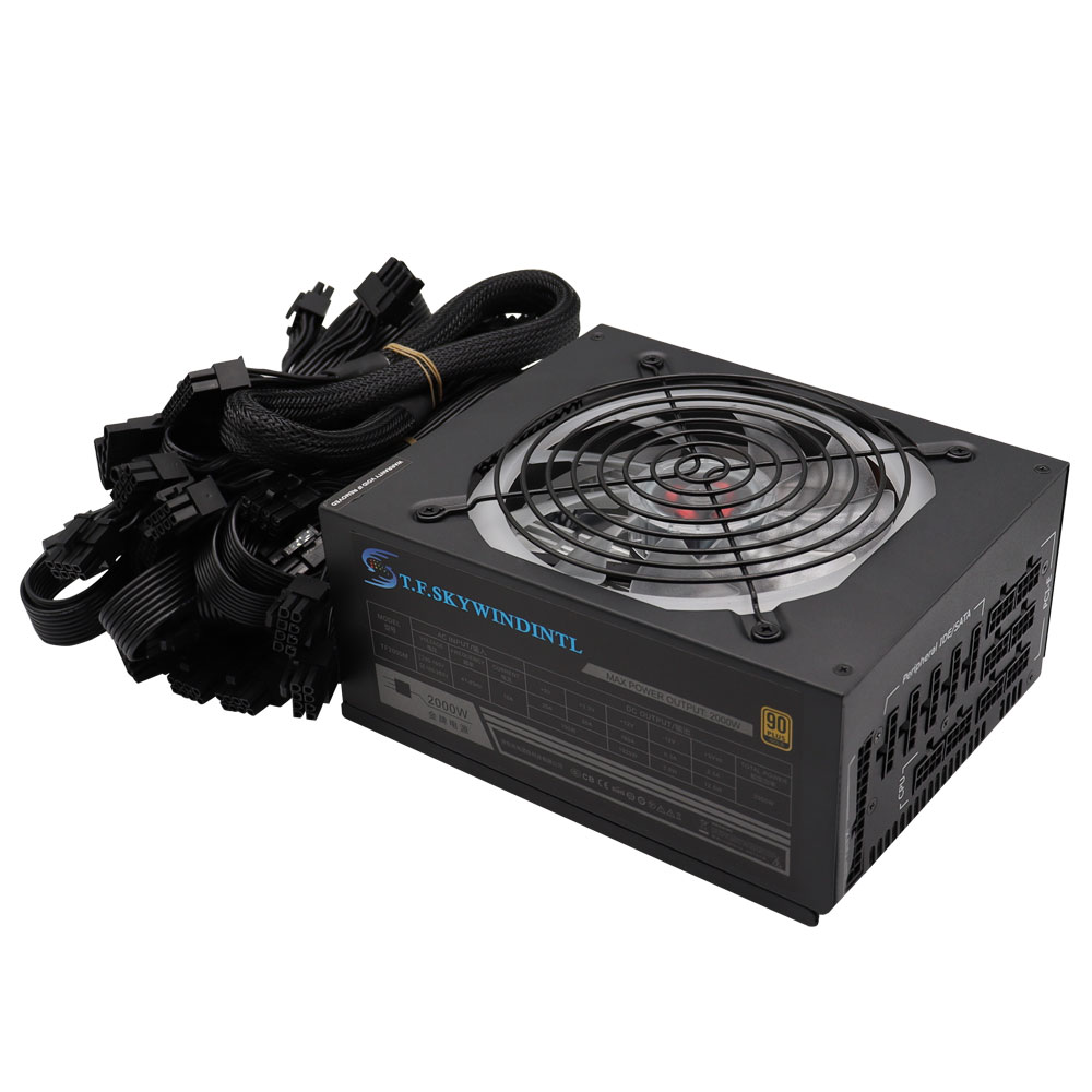 2000W RGB Full Moduler ATX Pow - 2000W Atx Mining Power Supply recension och pris