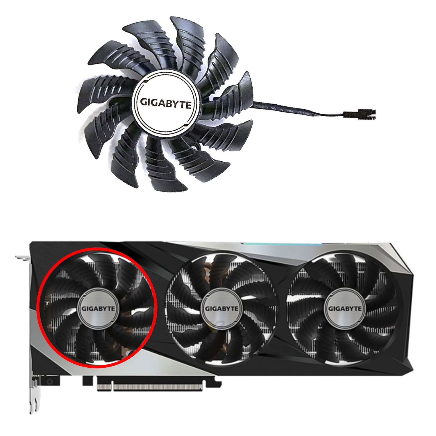 3 FAN Brand New 4PIN 85MM T129 - Rtx 3070 8Gb Graphics Card recension och pris