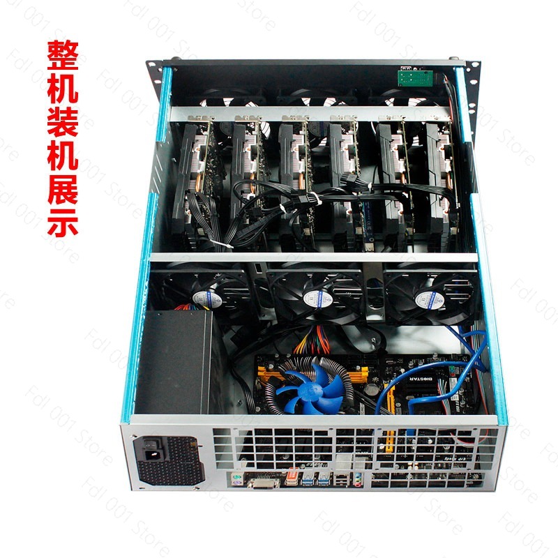 4U multi-graphics card chassis - 8 Gpu 4U Server Chassis recension och pris