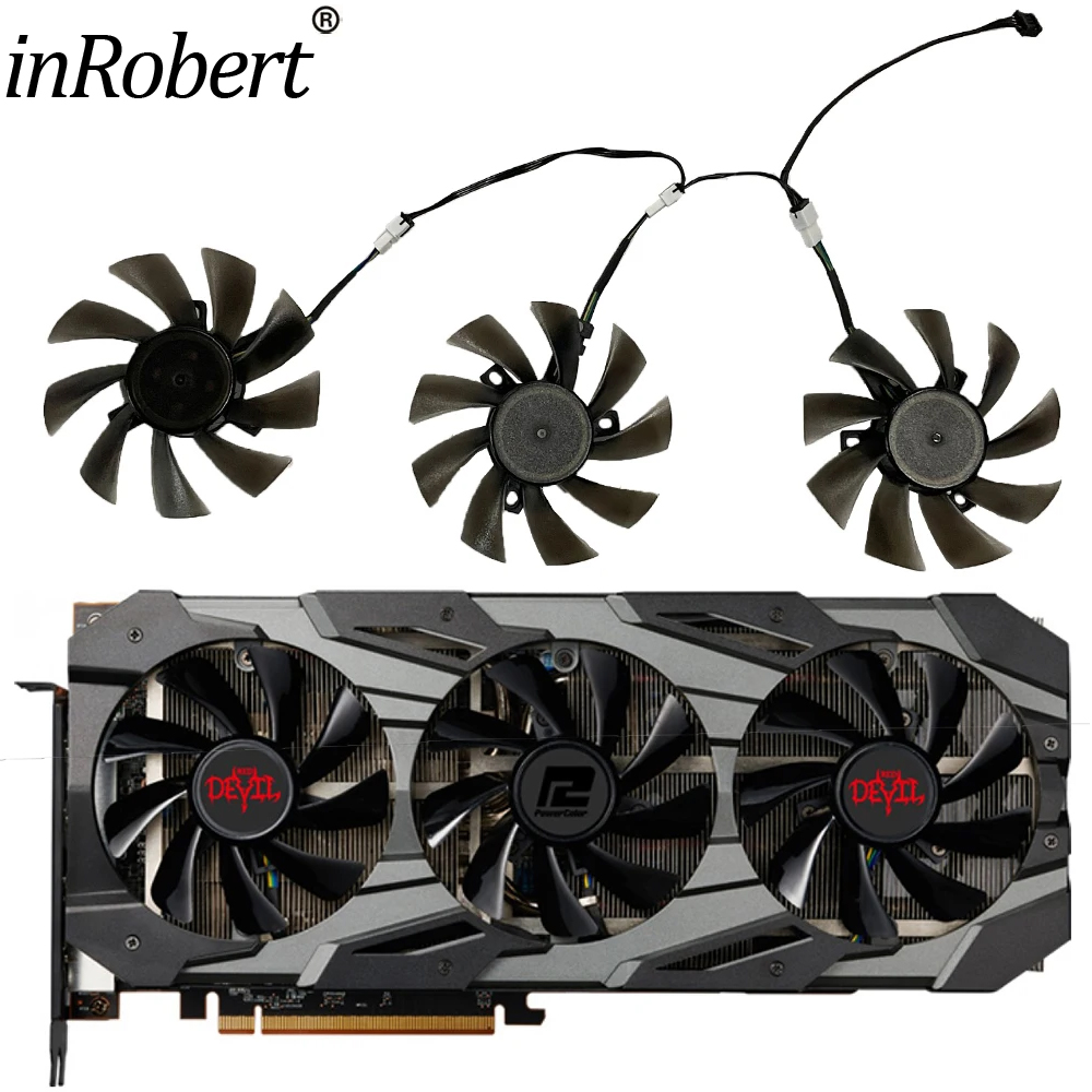 DIY 85MM T129215SU Video Card  - Rx 5700 Xt 8Gb Video Card recension och pris