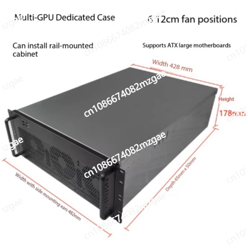 4U multi-graphics card chassis - 8 Gpu 4U Server Chassis recension och pris